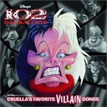 Cover art for Cruella's Favorite Villain Songs