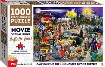 Cover art for Movie Visual Puns: 1000 Piece Jigsaw Puzzle (Puntastic Puzzles)
