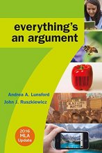 Cover art for Everything's an Argument with 2016 MLA Update