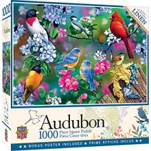 Cover art for MasterPieces Audubon 1000 Puzzles Collection - Songbird Collage 1000 Piece Jigsaw Puzzle