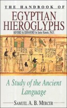 Cover art for The Handbook of Egyptian Hieroglyphs: A Study of the Ancient Language