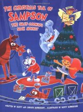 Cover art for The Christmas Tail of Sampson the Silly-Looking Sock Monkey
