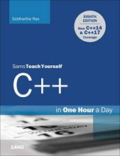 Cover art for C++ in One Hour a Day, Sams Teach Yourself