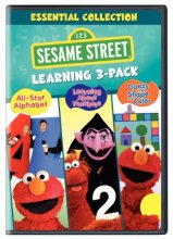 Cover art for Sesame Street Learning 3-Pack (All-Star Alphabet / Learning About Numbers / Guess That Shape and Color)