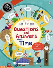 Cover art for Lift-the-Flap Questions and Answers About Time (American Edition)