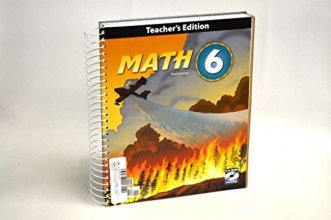 Cover art for Math, Grade 6, Teacher's Edition (Book & CD)