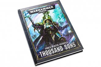 Cover art for Codex Thousand Sons Warhammer 40,000 (HB)