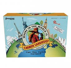 Cover art for Where in The World is Carmen Sandiego? Card Game - Based On The Classic Computer Game by Pressman