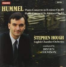 Cover art for Johann Nepomuk Hummel: Piano Concerto in A Minor and B Minor