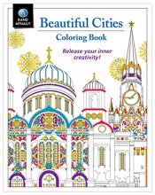 Cover art for Adult Coloring Book: Rand McNally Beautiful Cities Coloring Book