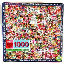 Cover art for eeBoo Women March Jigsaw Puzzle for Adults, 1000 Pieces