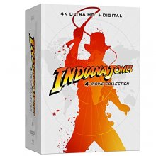 Cover art for Indiana Jones 4-Movie Collection Limited Edition Steelbook [4K UHD + Digital Copy]