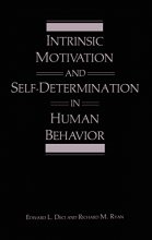 Cover art for Intrinsic Motivation and Self-Determination in Human Behavior (Perspectives in Social Psychology)