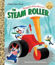Cover art for Margaret Wise Brown's The Steam Roller (Little Golden Book)