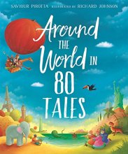 Cover art for Around the World in 80 Tales