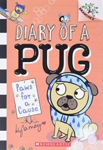 Cover art for Paws for a Cause: A Branches Book (Diary of a Pug #3)