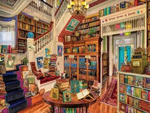 Cover art for White Mountain Puzzles Readers Paradise - 1000 Piece Jigsaw Puzzle