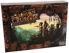 Cover art for Robinson Crusoe: Adventures on the Cursed Island