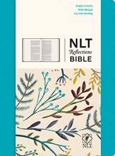 Cover art for NLT Reflections Bible (Hardcover Cloth, Ocean Blue): The Bible for Journaling