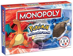Cover art for MONOPOLY: Pokemon Kanto Edition