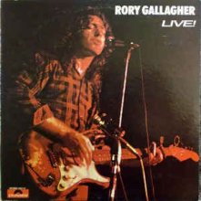 Cover art for Rory Gallagher Live!