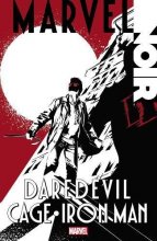 Cover art for Marvel Noir: Daredevil/Cage/Iron Man