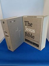 Cover art for The Jesus Bible, NIV Edition, Cloth over Board, Gray Linen