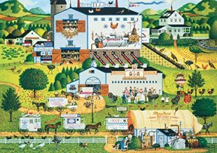 Cover art for Buffalo Games - Charles Wysocki - Sunny Side Up - 300 Large Piece Jigsaw Puzzle