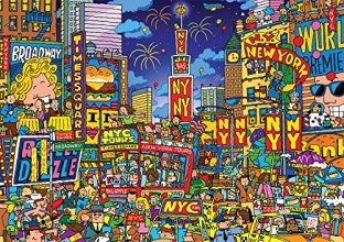 Cover art for Buffalo Games - Times Square - 300 Large Piece Jigsaw Puzzle