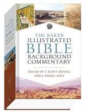 Cover art for The Baker Illustrated Bible Background Commentary