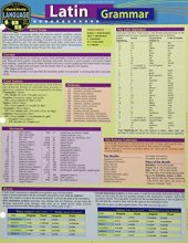 Cover art for Latin Grammar (Quickstudy Language) (English and Latin Edition)
