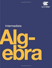 Cover art for Intermediate Algebra by OpenStax (Official Print Version, hardcover, full color)