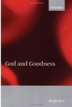 Cover art for God and Goodness
