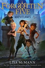 Cover art for Map of Flames (The Forgotten Five, Book 1)