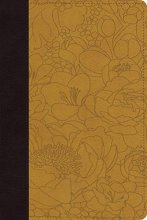 Cover art for ESV Personal Reference Bible (TruTone, Coffee/Goldenrod, Bouquet Design)
