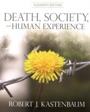 Cover art for Death, Society and Human Experience (11th Edition)