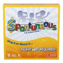 Cover art for Spontuneous - The Song Game - Sing It or Shout It - Talent NOT Required - Family Party Board Game…