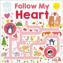 Cover art for Maze Book: Follow My Heart (Follow Me Maze Books)