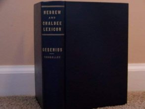 Cover art for Gesenius' Hebrew and Chaldee Lexicon to the Old Testament Scriptures, Translated with Additions and Corrections from the Author's Thesaurus and Other Works With an Exhaustive English Index of More Than 12,000 Entries