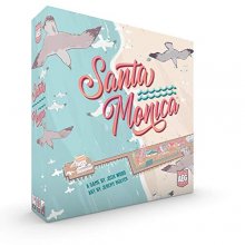 Cover art for Santa Monica Board Game, Build Your Beachfront, Attract Tourists, City-Building, Ages 10+, 1-4 Players, 30-45 Min, Alderac Entertainment Group (AEG)