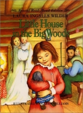 Cover art for Little House in the Big Woods Read-Aloud Edition
