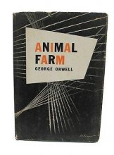 Cover art for Animal Farm by George Orwell - 1946 - Book of the Month Club w / Notes - BCE