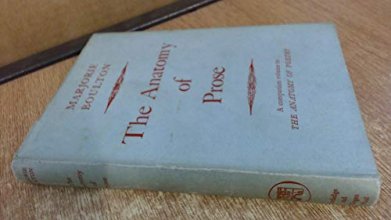 Cover art for The Anatomy of Prose.