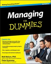 Cover art for Managing For Dummies