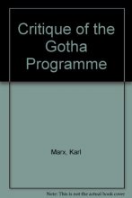Cover art for Critique of the Gotha Programme
