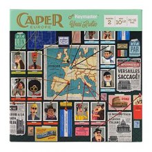 Cover art for Caper Europe - a Strategic Drafting Board Game for Two Players by Keymaster