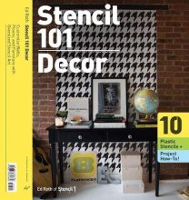 Cover art for Stencil 101 Décor: Customize Walls, Floors, and Furniture with Oversized Stencil Art