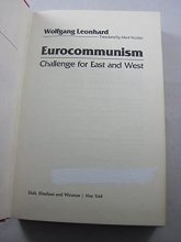 Cover art for Eurocommunism: Challenge for East and West