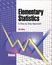 Cover art for Elementary Statistics: A Step By Step Approach (4th Edition )