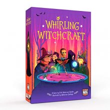 Cover art for Whirling Witchcraft Board Game, Resource Generation Game, Overload Your Opponents with Potion Ingredients, Ages 14+, 2-5 Players, 15-30 Min, Alderac Entertainment Group (AEG)